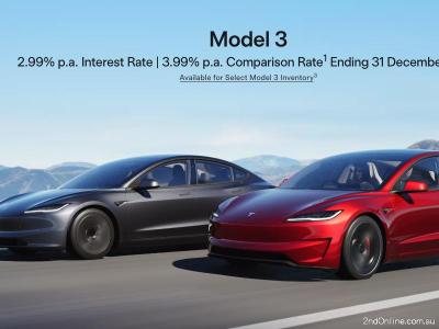 Tesla特斯拉年终大促销活动新车贷款利息仅2.99%